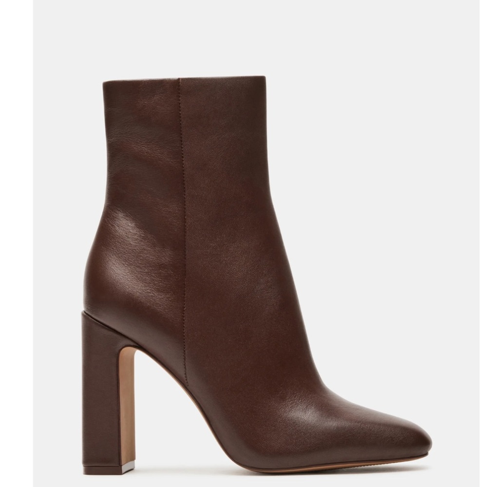 Steve Madden Dark Brown Heeled Boots